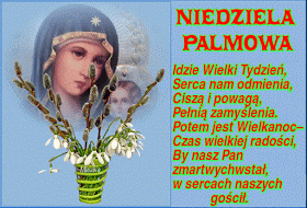 Niebieska kartka z czerwonymi życzeniami